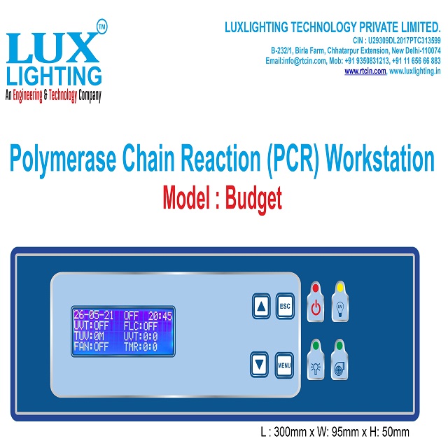 PCR Work Station Controller  / PCR Workstation Controller - Budget Model- Budget Model